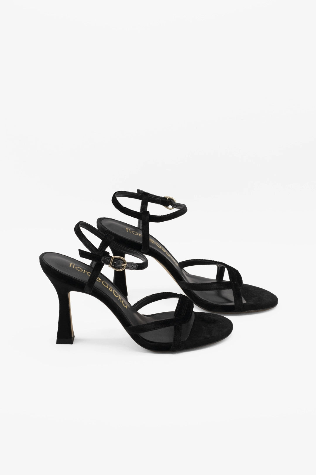sandalias negra comfort 12 horas