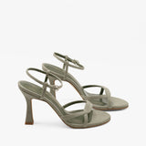 sandalias verdes