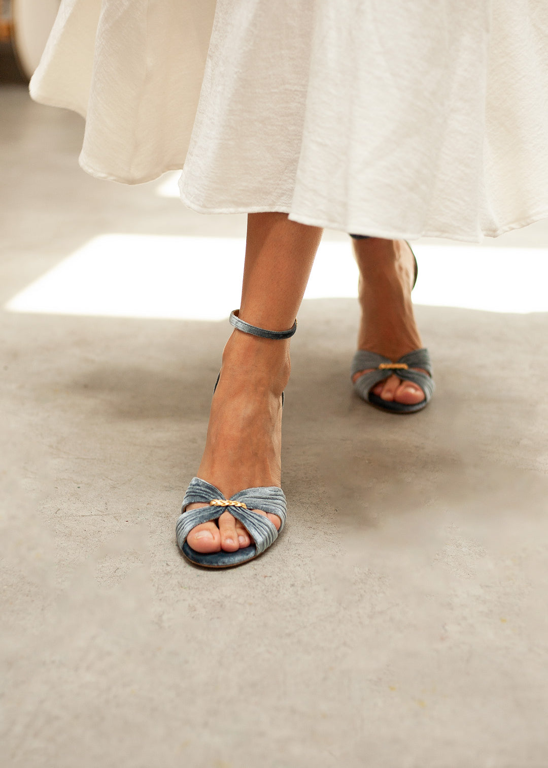 zapatos azules para novias
