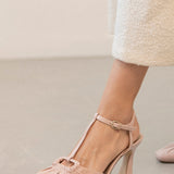 zapatos con punta cuadrada