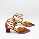 zapato de novia plano