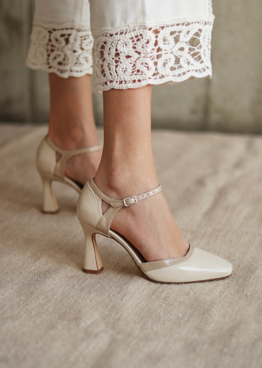 zapatos cerrados para novia