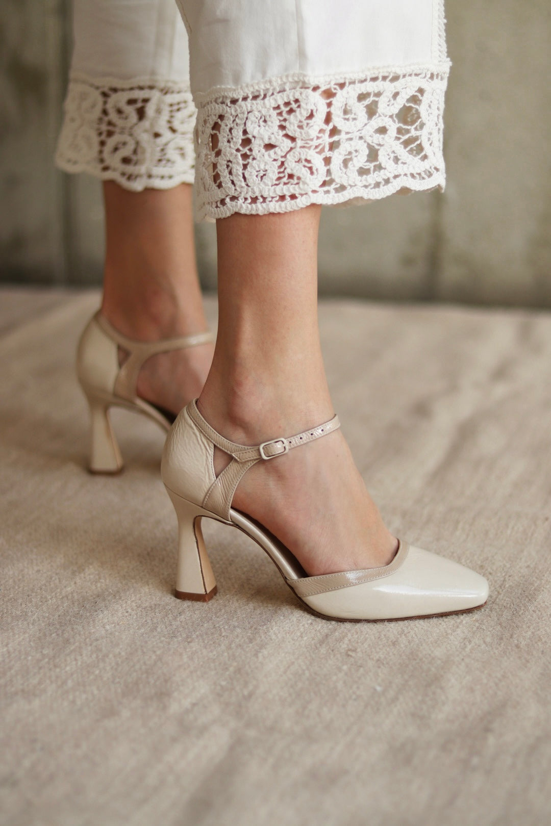 zapatos cerrados para novia
