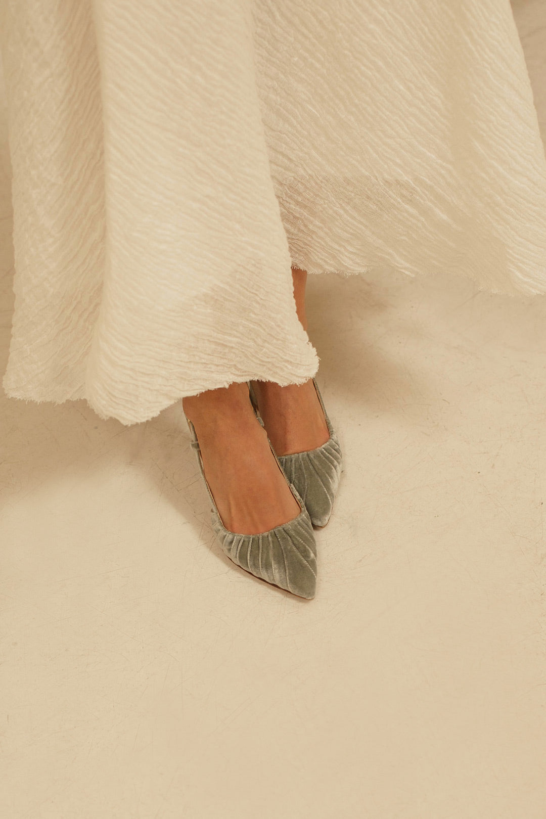 zapatos de punta con tacón