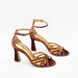 sandalias elegantes para novias