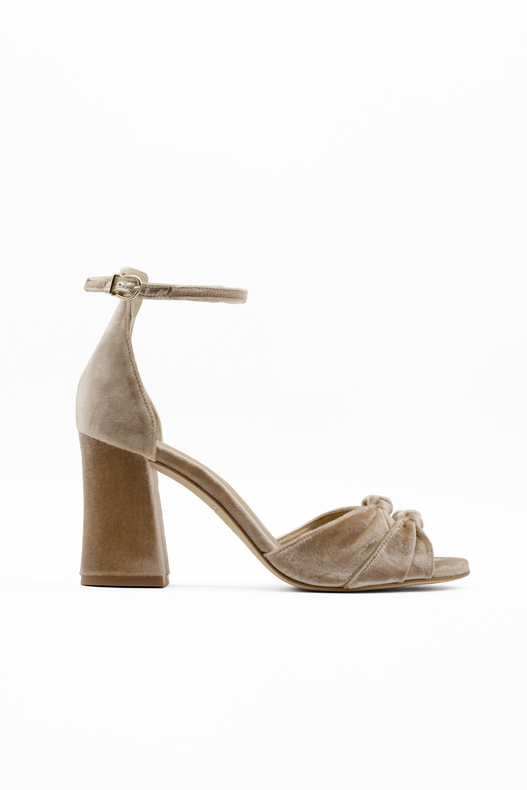 sandalias marrones para novia