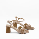 sandalias con nudos