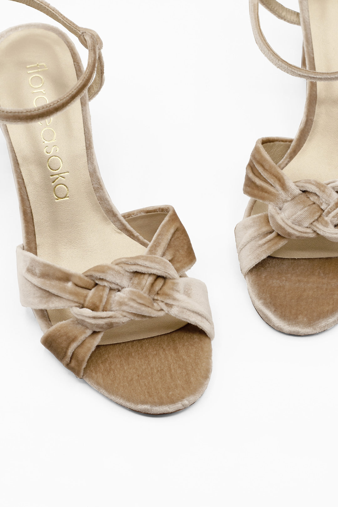 sandalias para novias vintage