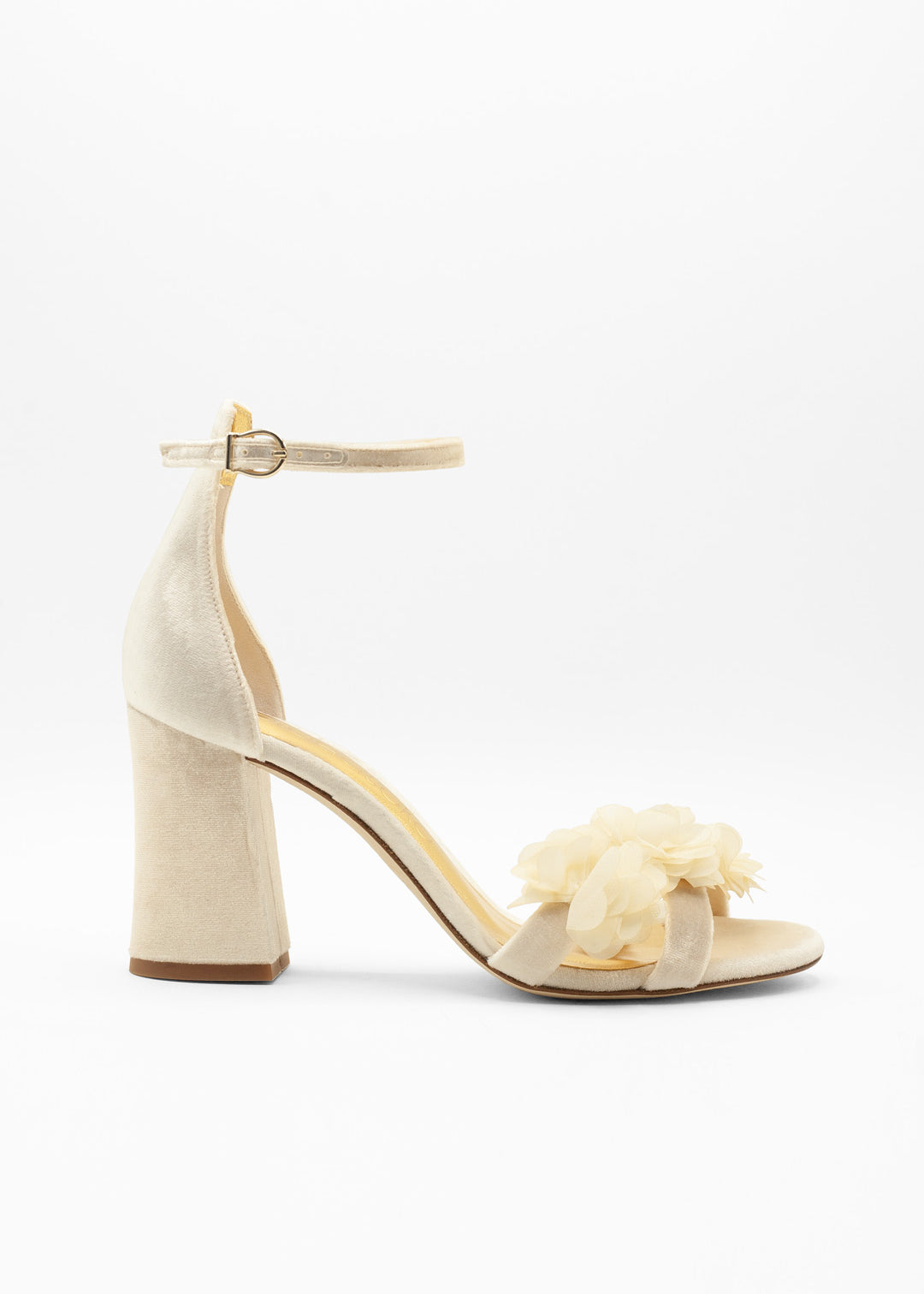 sandalias blancas para novias