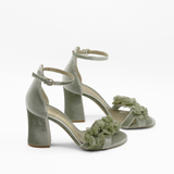 sandalias de tacón