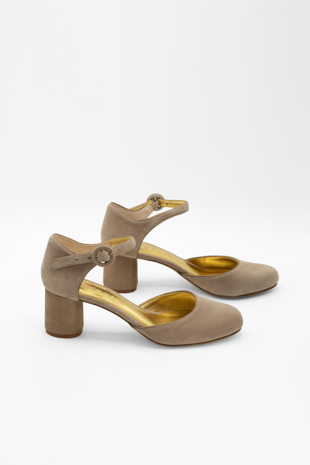 zapatos de tacón bajo para novias