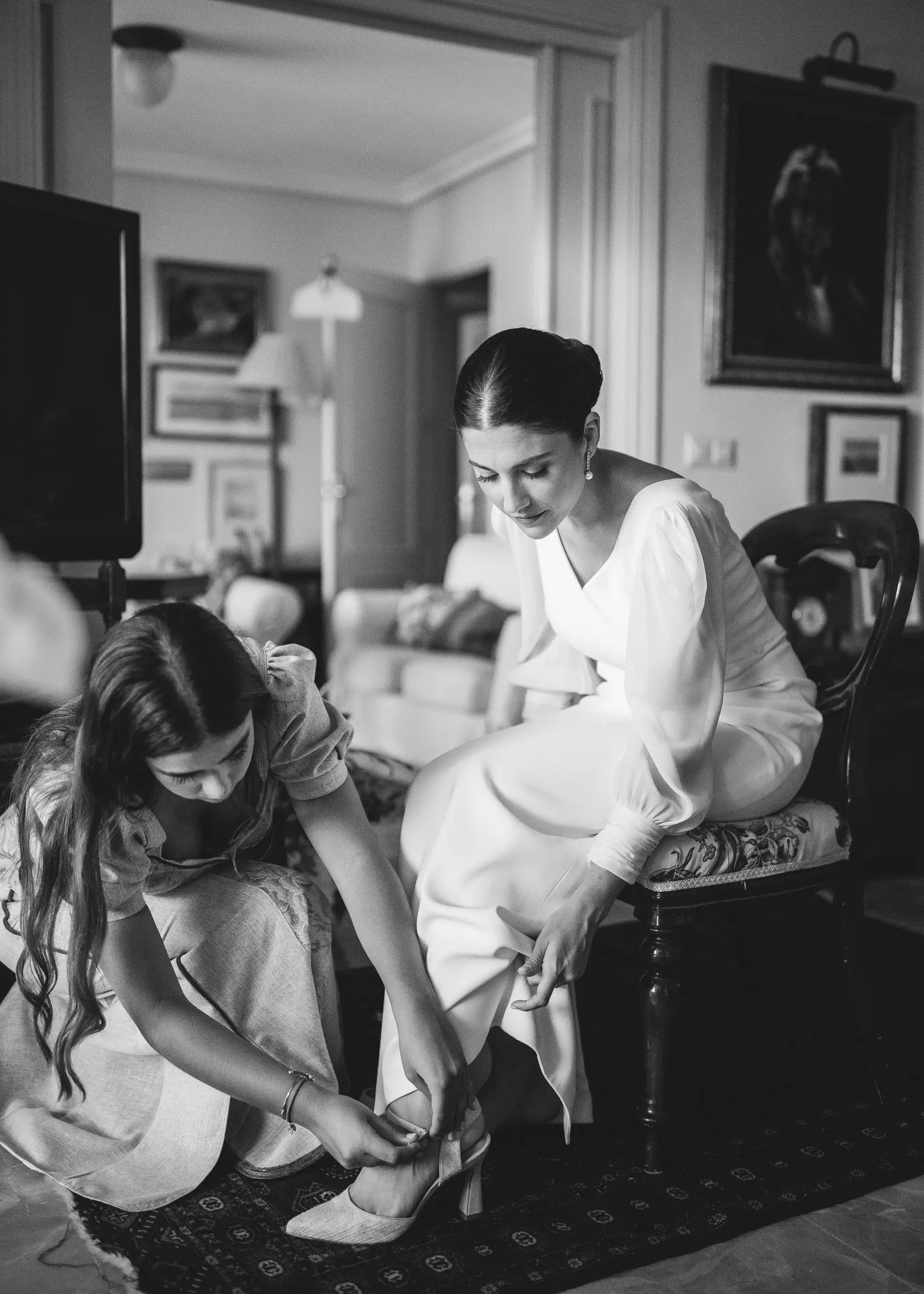 Victoria, una novia clásica, guapa y elegante