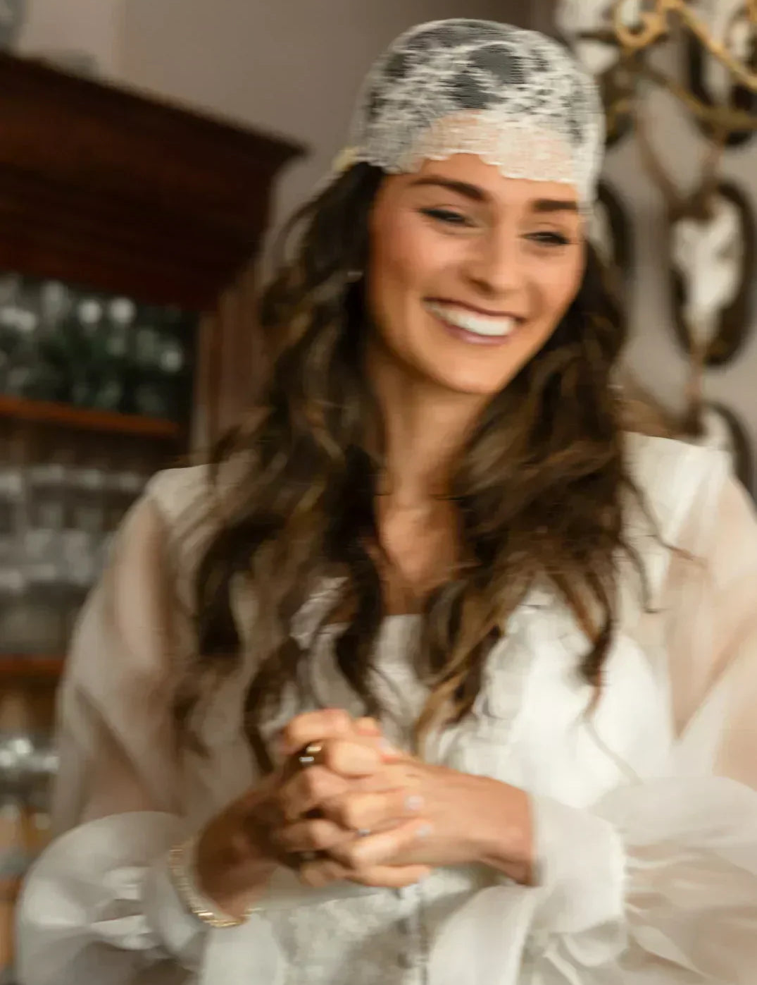 Paula, la novia con casquete y una sonrisa que nos robó el corazón