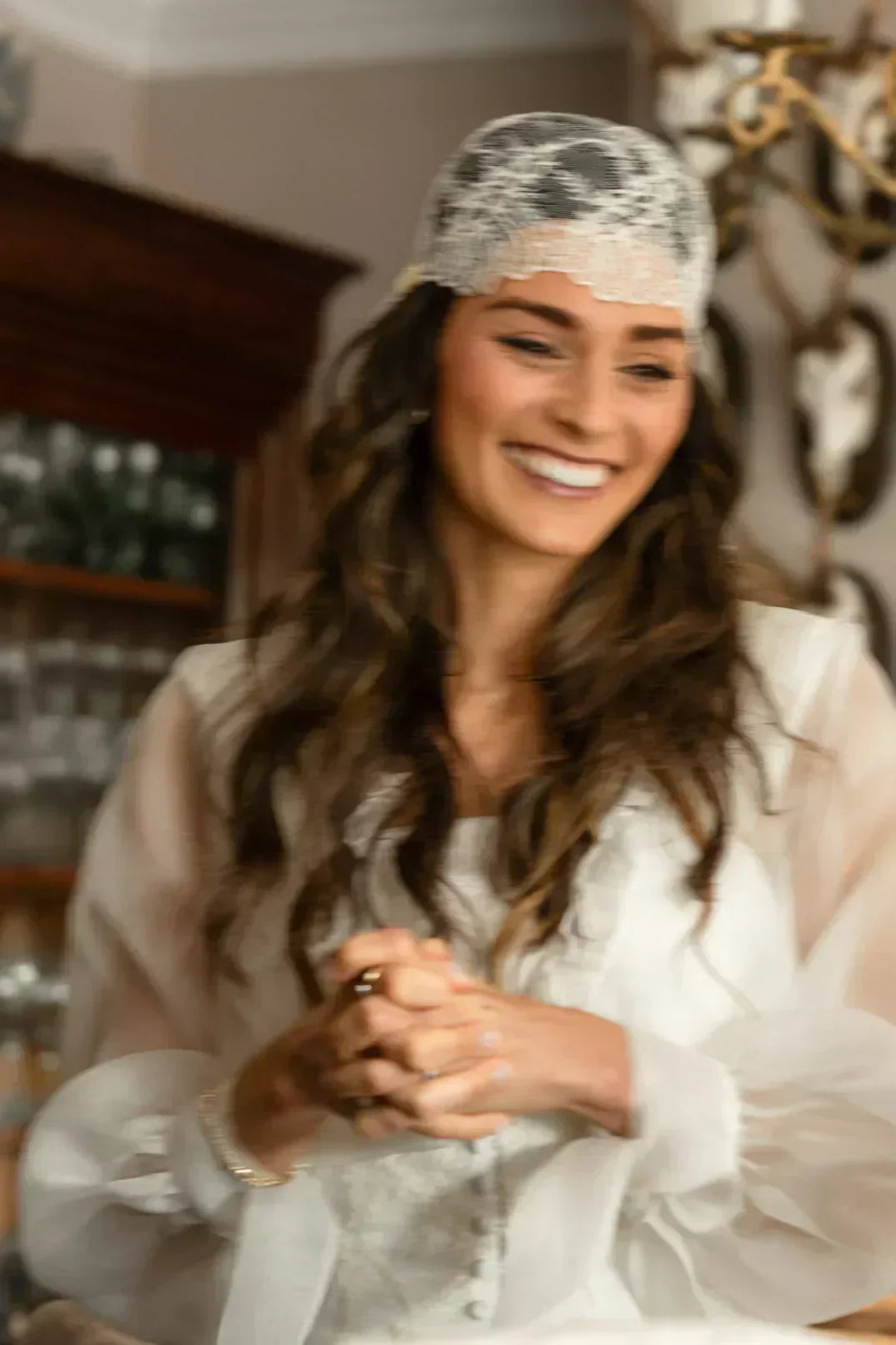 Paula, la novia con casquete y una sonrisa que nos robó el corazón