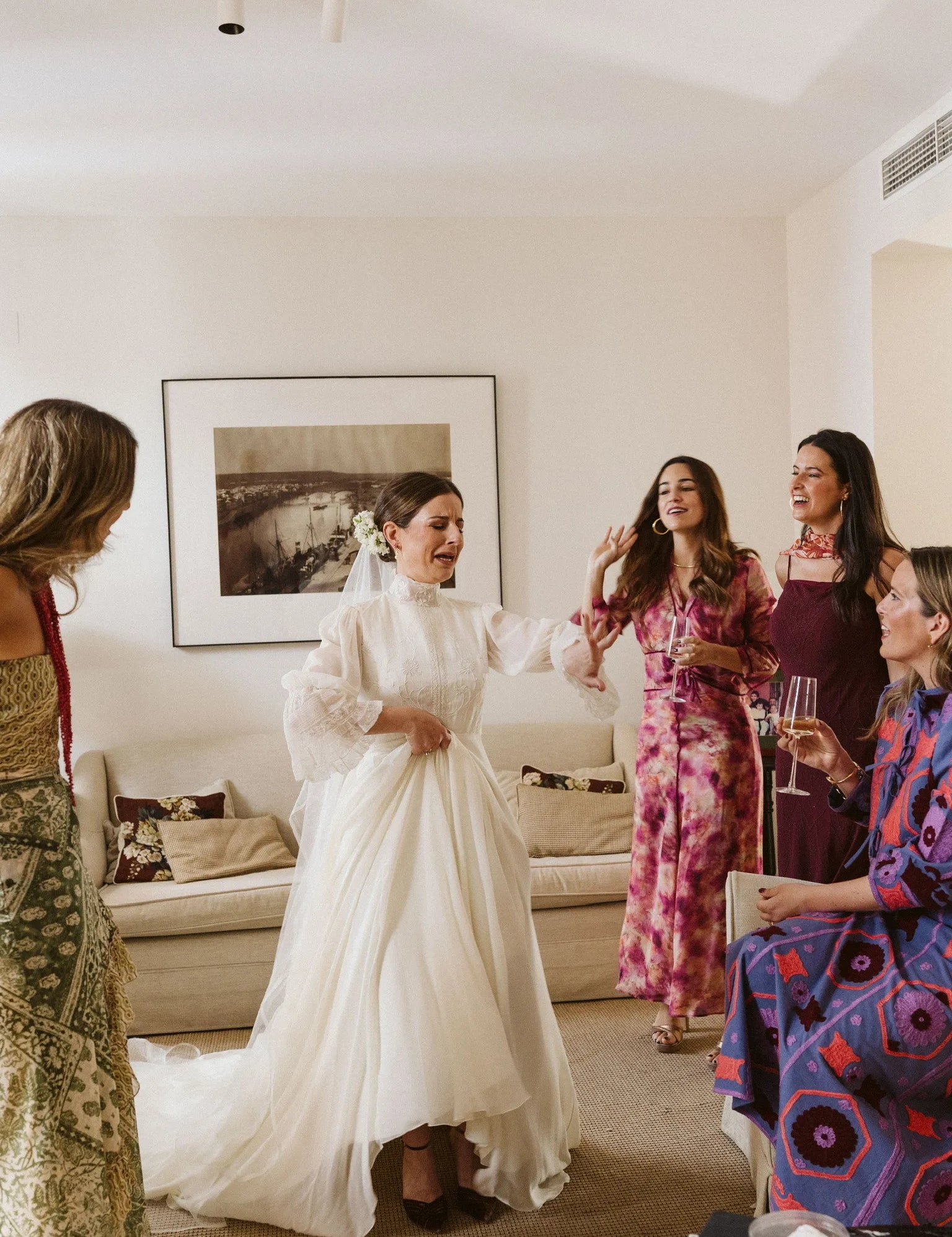 Carmen, la novia más disfrutona de esta primavera