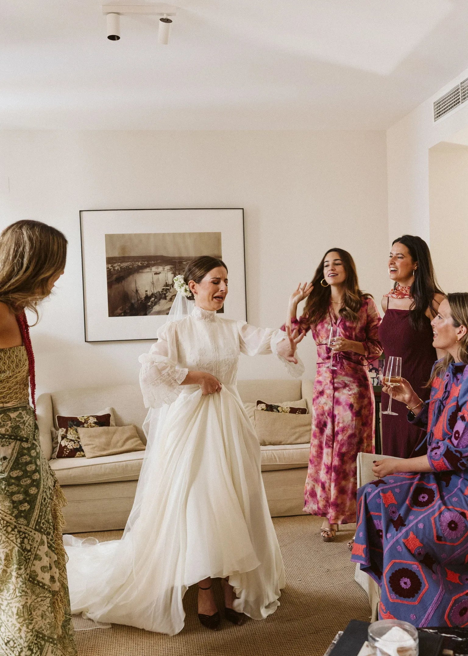 Carmen, la novia más disfrutona de esta primavera