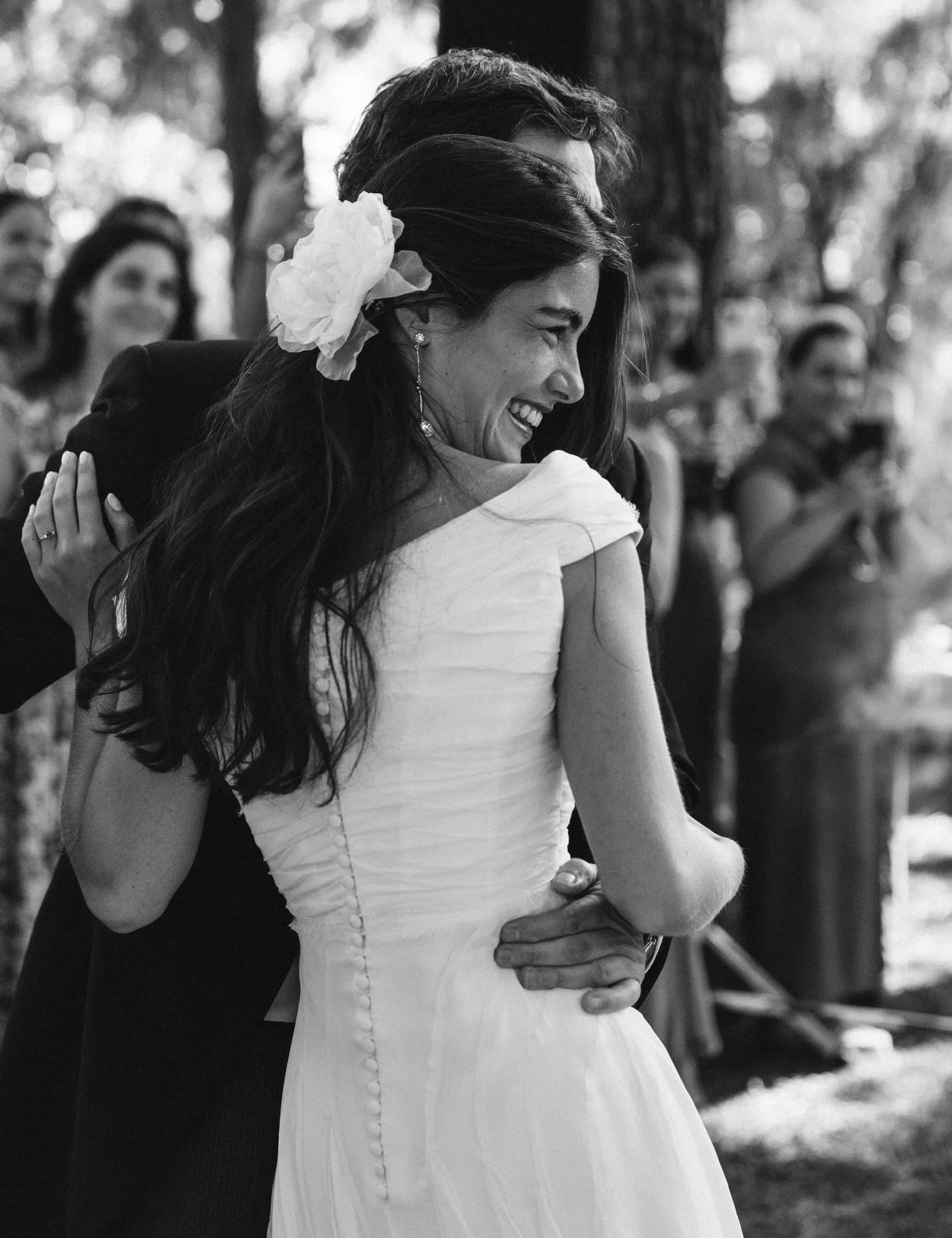 Alejandra, una novia alegre y muy chic