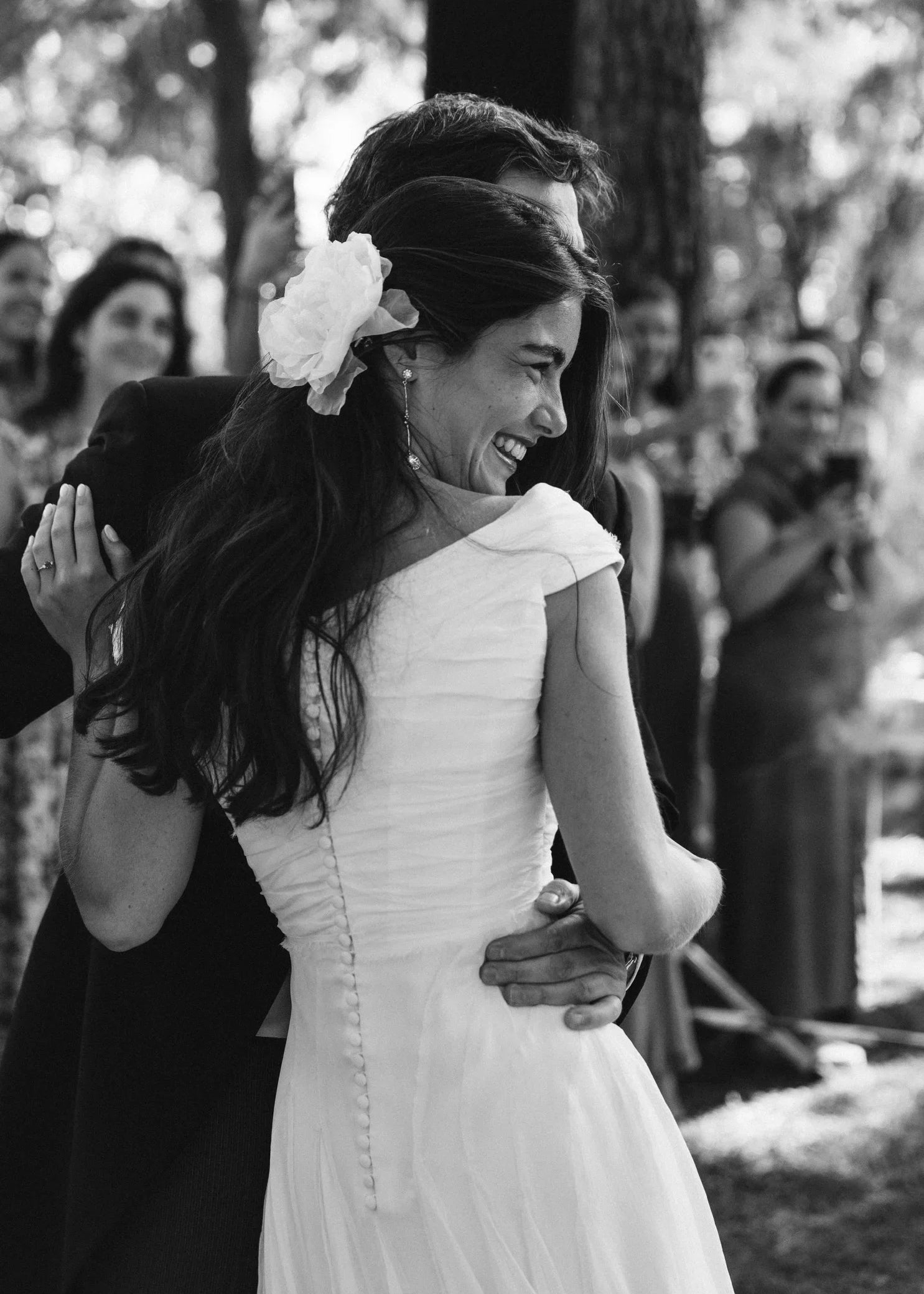 Alejandra, una novia alegre y muy chic