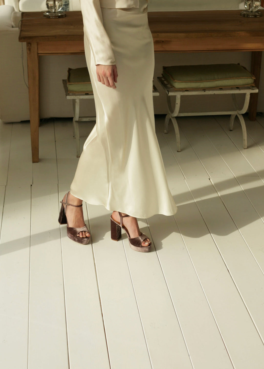 Sandalia Penélope, zapatos de plataforma para tu boda