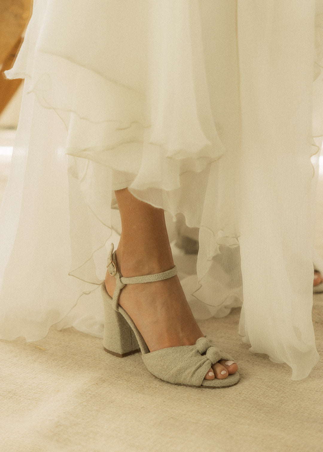 sandalias de lino