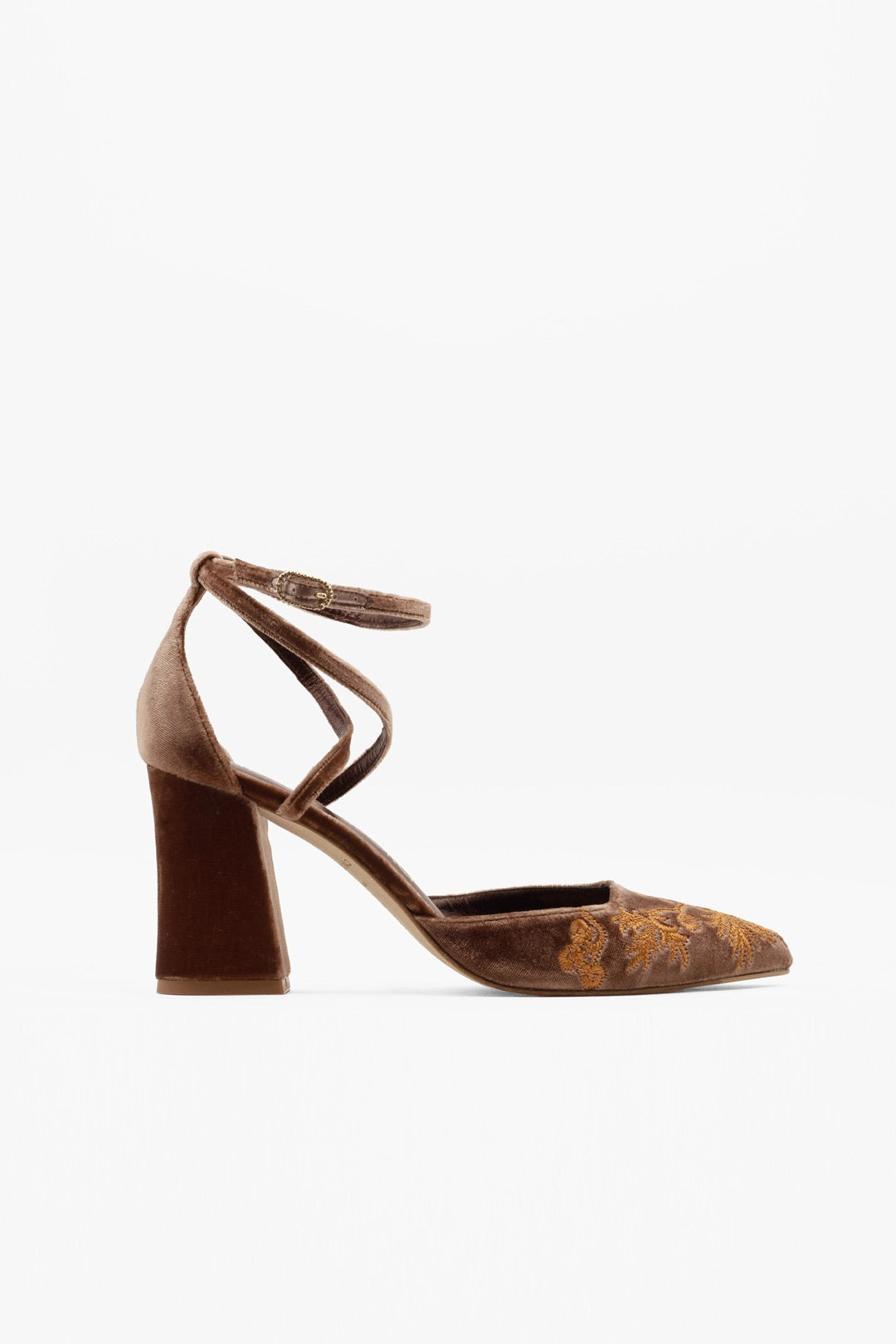 flordeasoka | GRETA BRO 9 GARNET | Embroidered party shoe flordeasoka | GRETA BRO 9 GARNET | Embroidered party shoe