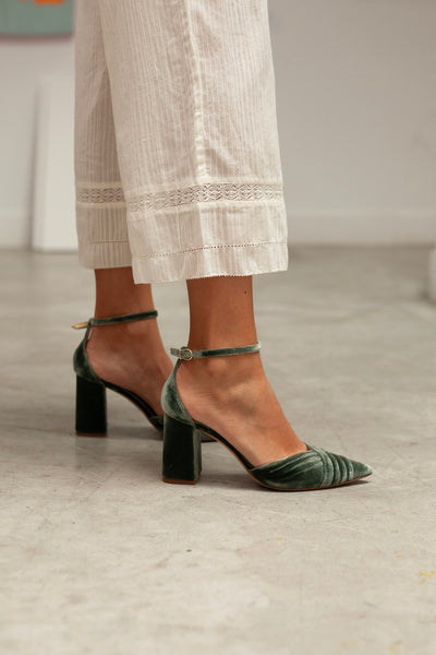 flordeasoka | TILDA 8 AEGEAN BLUE | Elegant blue shoe