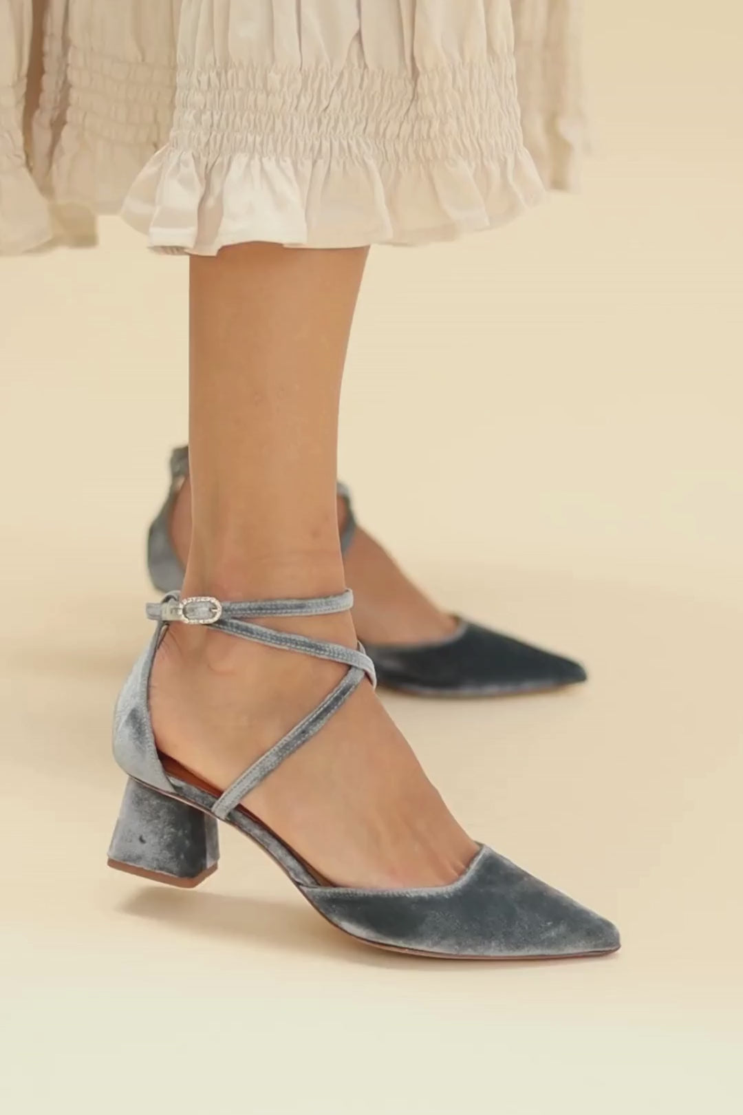 flordeasoka | GRETA 5 TOPAZ | Blue shoe florseasoka